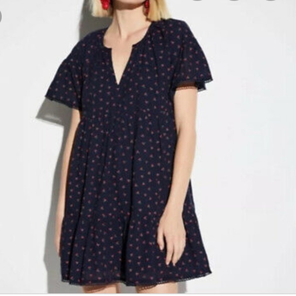 Baby doll cherry dra Los Angeles summer dress